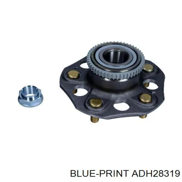 Cubo de rueda trasero KK24035 Japan Parts