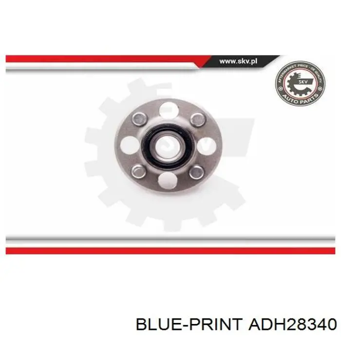 ADH28340 Blue Print cubo de rueda trasero