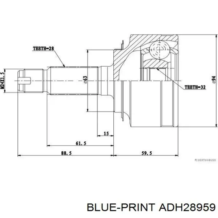 Comprar 490941 Maxgear Junta homocinetica