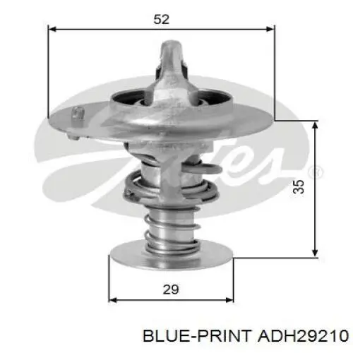 ADH29210 Blue Print termostato