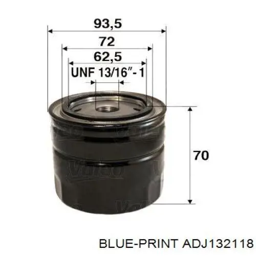 Filtro de aceite Bremsi FL1294 precio, desde 5,32 EUR