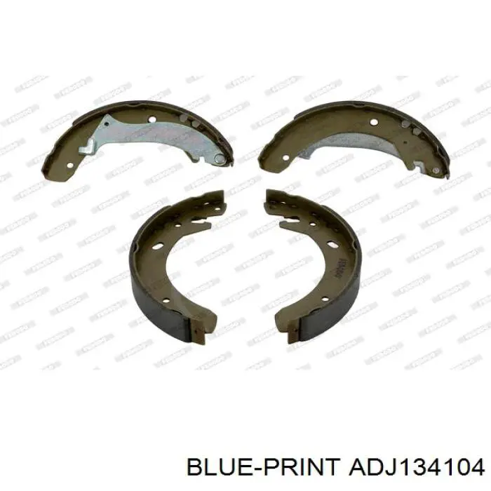 ADJ134104 Blue Print zapatas de frenos de tambor traseras