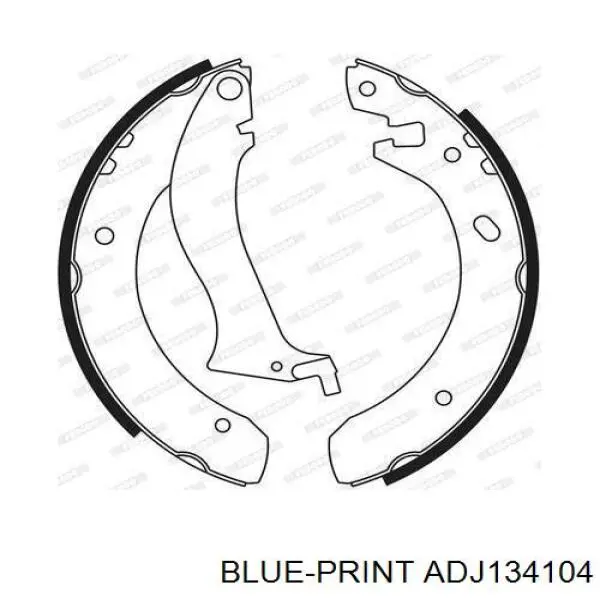 Zapatas de freno SFS000061 Land Rover