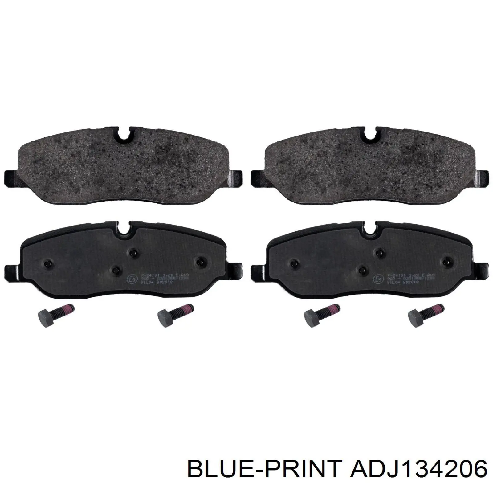 Comprar BPA115800 Open Parts Pastillas delanteras de freno