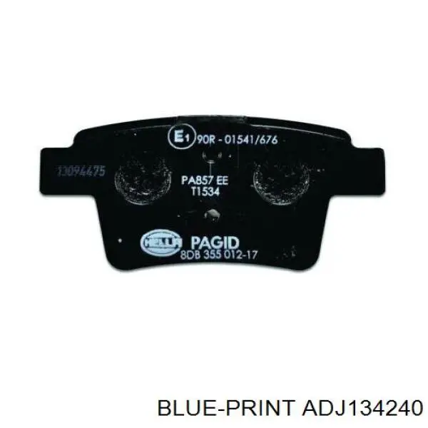Pastillas de freno traseras 1037310 Ford