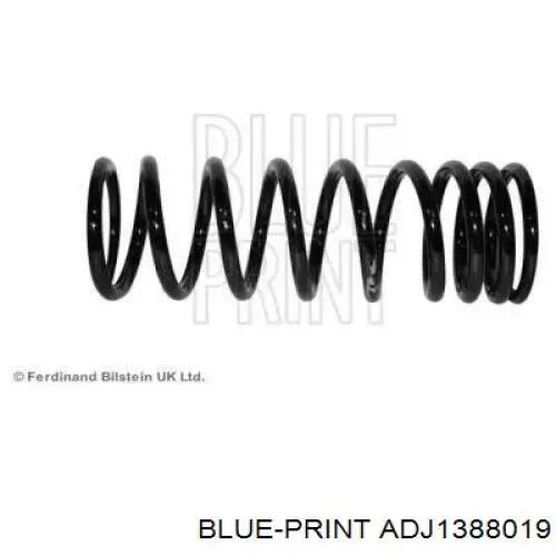 ADJ1388019 Blue Print muelle de suspensión eje delantero