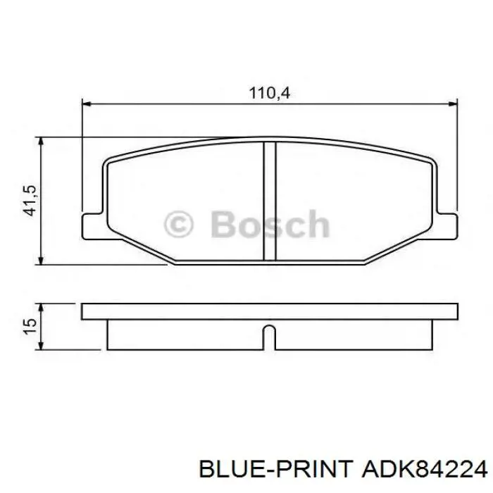 Pastillas de freno delanteras Suzuki Jimny FJ