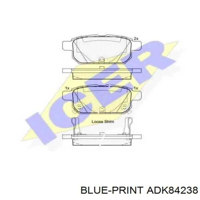 Pastillas traseras de freno Suzuki 5580068L20000 precio, desde 22,63 EUR