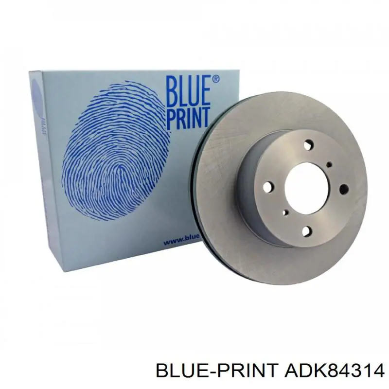 ADK84314 Blue Print disco de freno delantero