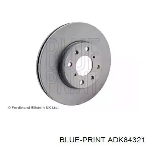 ADK84321 Blue Print disco de freno delantero