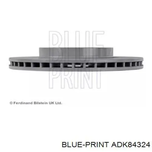 Disco de freno delantero Blue Print ADK84324