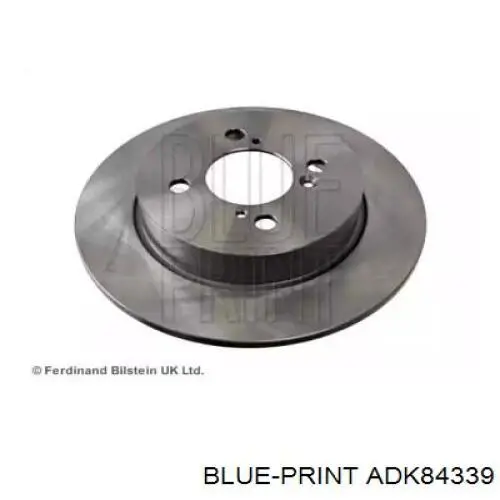 B130737 Denckermann disco de freno trasero