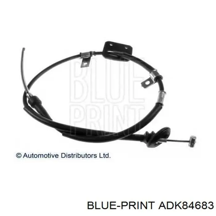 ADK84683 Blue Print cable de freno de mano trasero izquierdo
