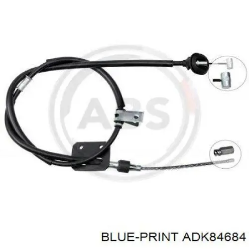 Comprar 5441052D01000 Suzuki Cable de freno de mano trasero derecho