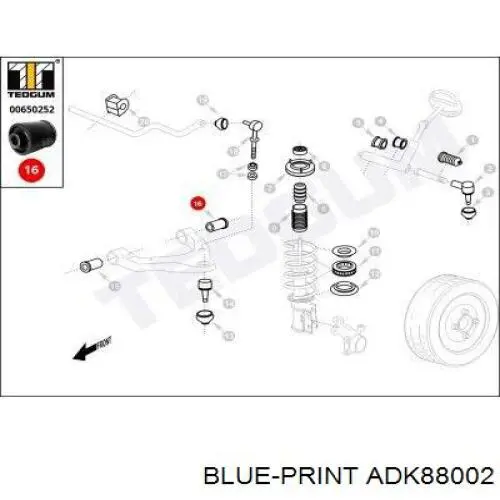 Silentblock suspension Suzuki 931912044