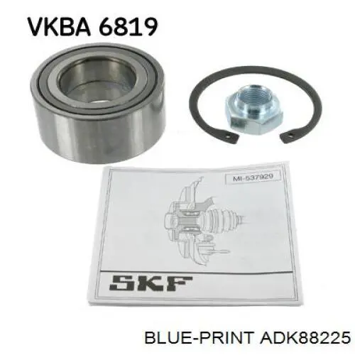 ADK88225 Blue Print cojinete de rueda delantero