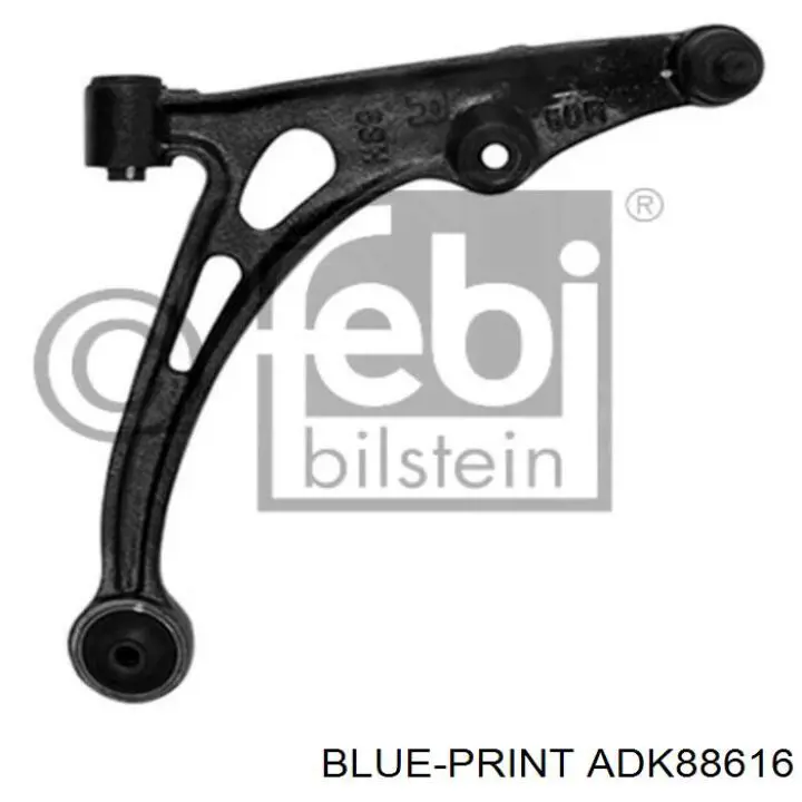 ADK88616 Blue Print barra oscilante, suspensión de ruedas delantera, inferior derecha