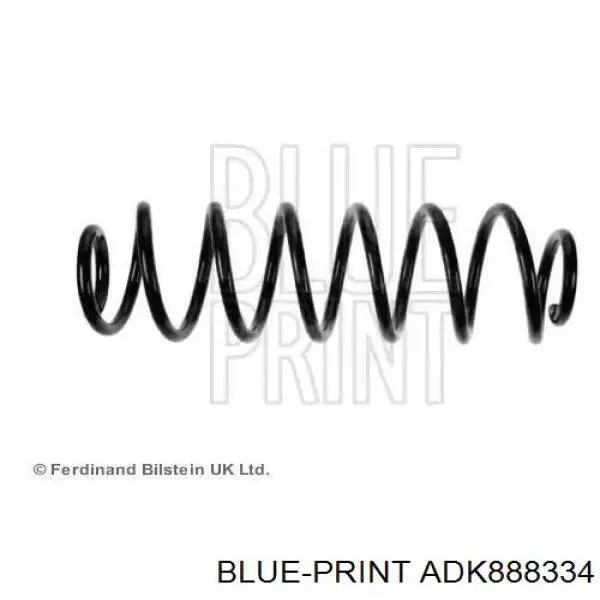 ADK888334 Blue Print muelle de suspensión eje delantero