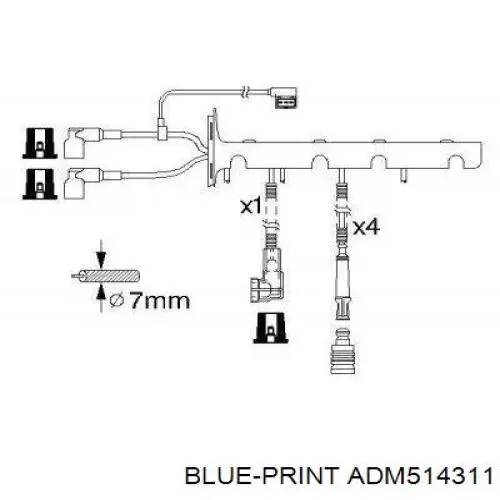 Rotor de distribuidor para Mazda 323 (BJ)