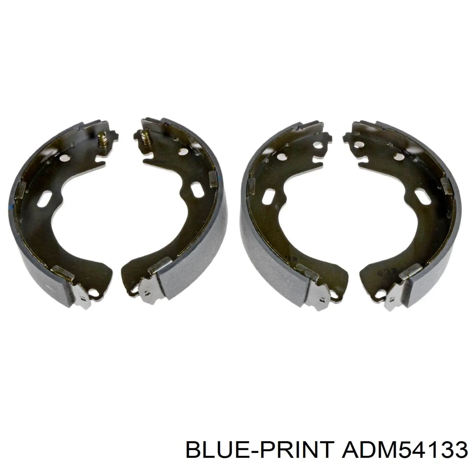 ADM54133 Blue Print zapatas de frenos de tambor traseras