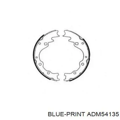 Zapatas de freno 0K7102638Z Hyundai/Kia