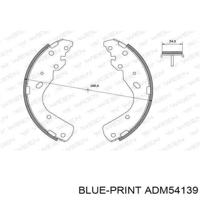 Comprar ADM54139 Blue Print Zapatas de freno