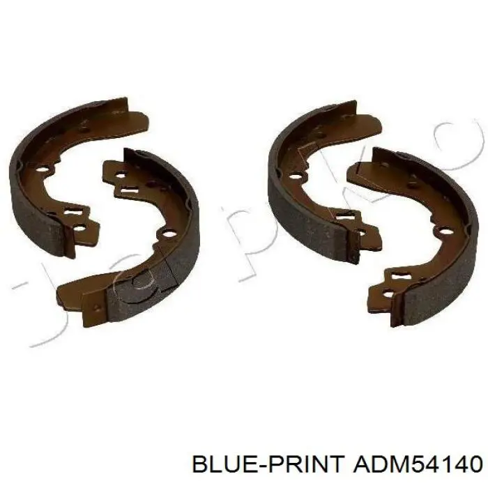 ADM54140 Blue Print zapatas de frenos de tambor traseras