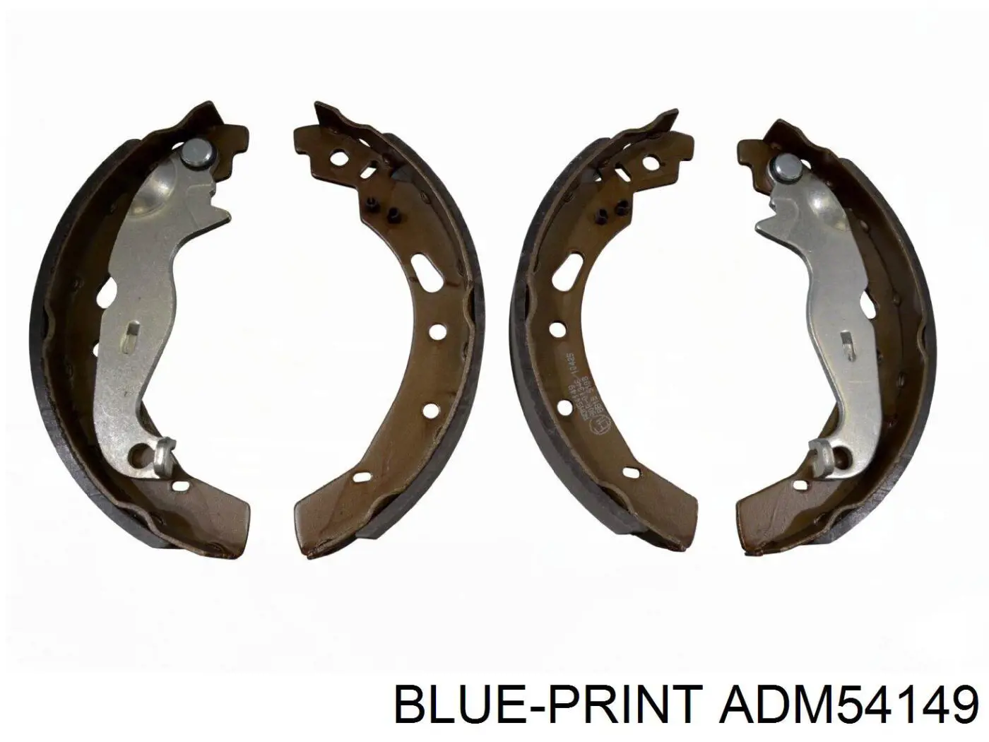 ADM54149 Blue Print zapatas de frenos de tambor traseras