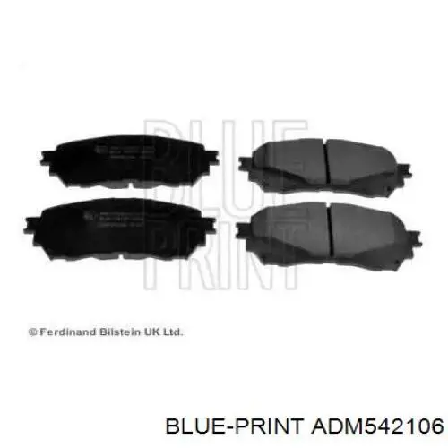 Comprar NBP1291 Napa Pastillas delanteras de freno