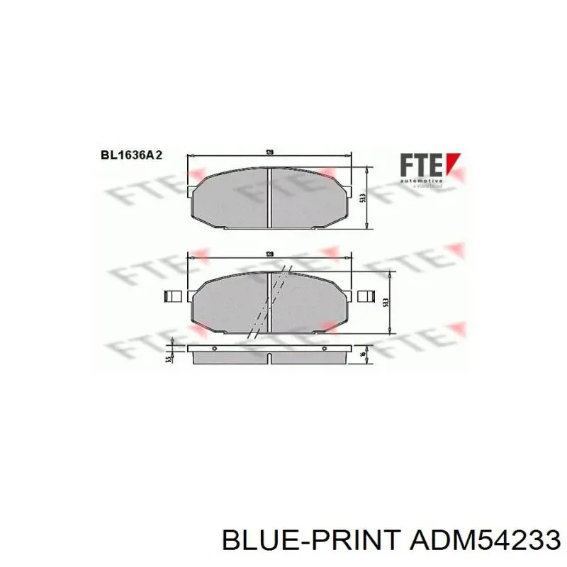 B0Y13323ZA Mitsubishi pastillas de freno delanteras