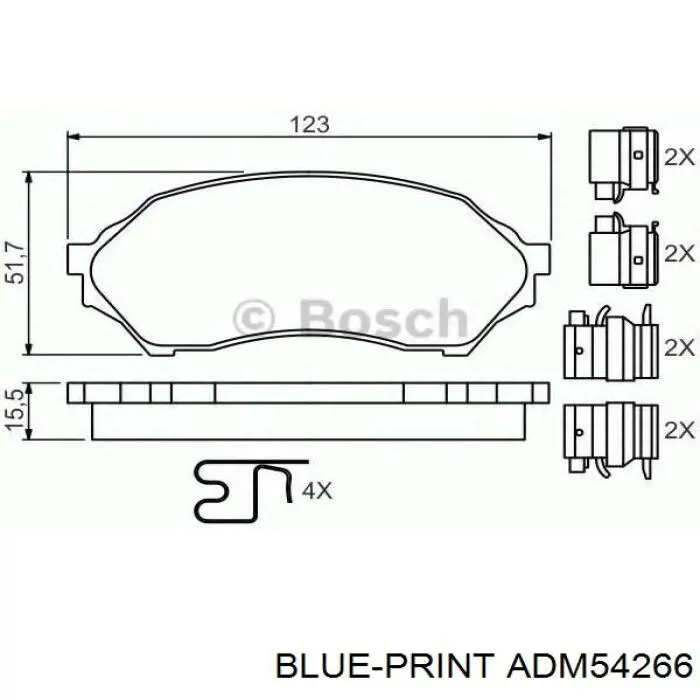 Pastillas freno delanteras Mazda BJYD3323Z precio, desde 26,31 EUR