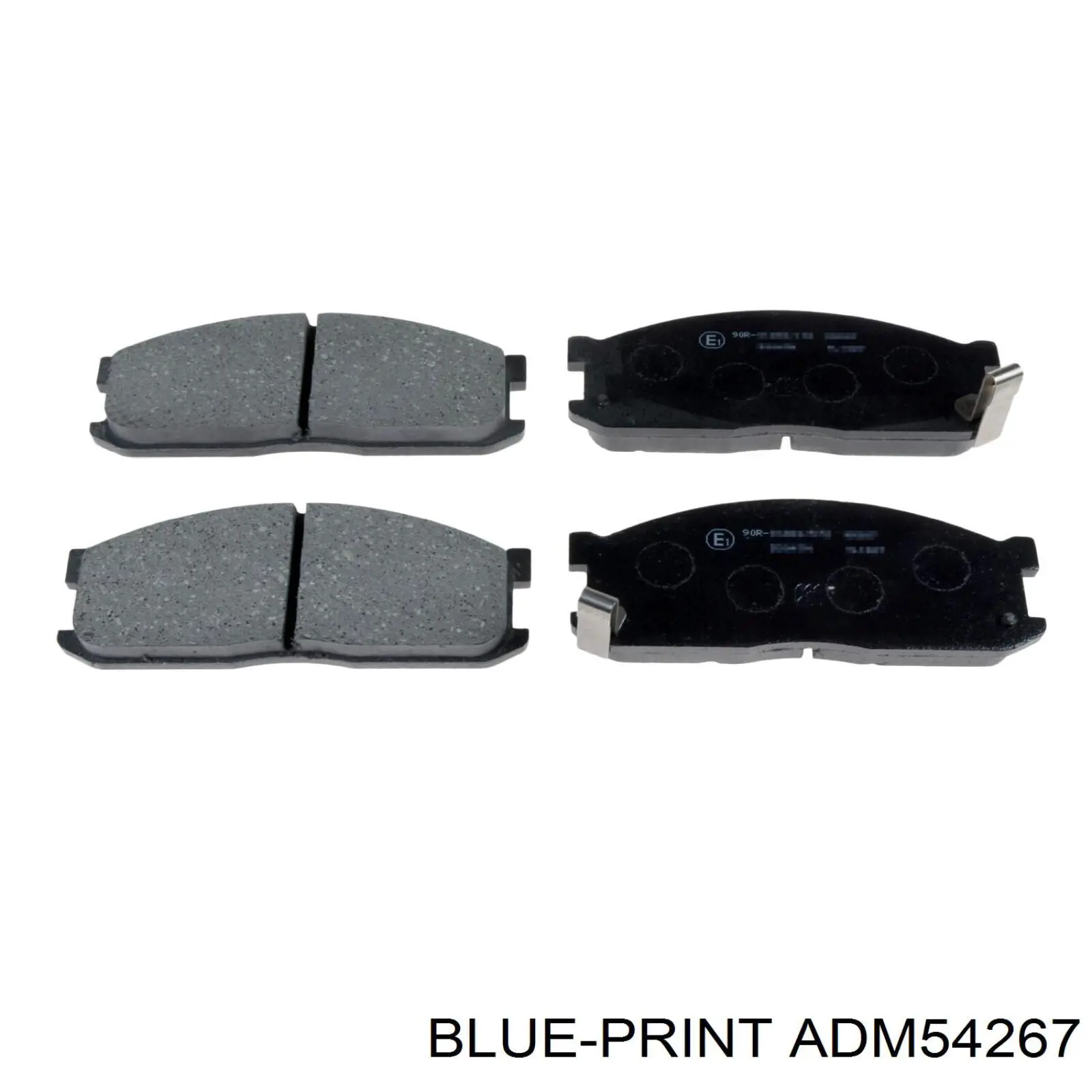 ADM54267 Blue Print pastillas de freno delanteras