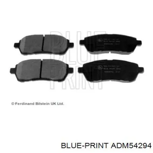 Comprar ADM54294 Blue Print Pastillas delanteras de freno