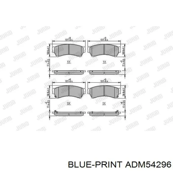 Pastillas de freno GPYB3328ZF Mazda