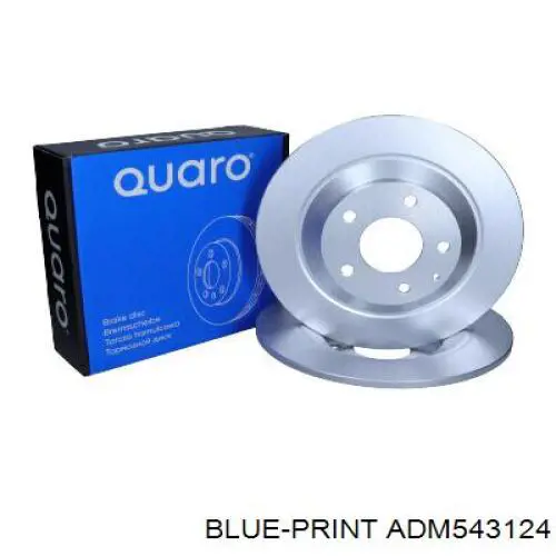 Disco de freno trasero K01126251 Mazda