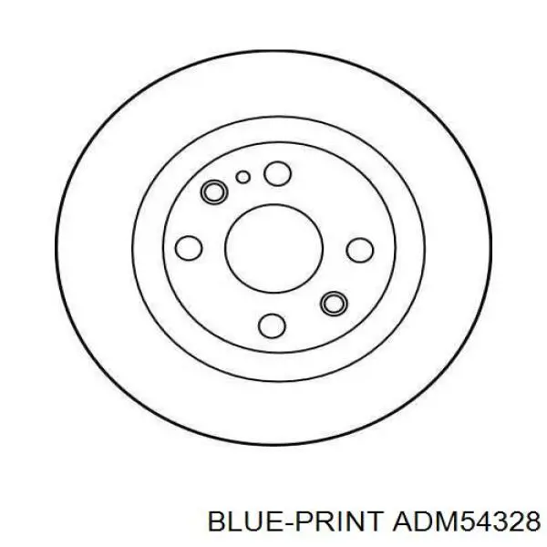 Disco de freno trasero Mazda 323 BG