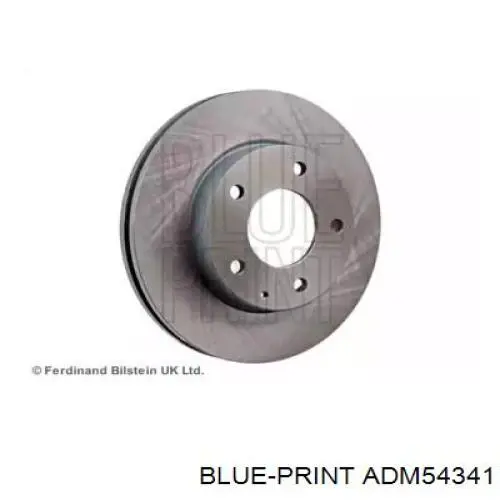 Disco de freno delantero Blue Print ADM54341