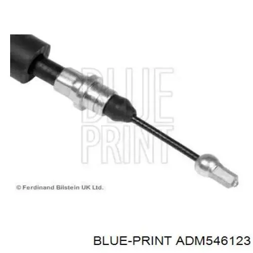 ADM546123 Blue Print cable de freno de mano trasero izquierdo