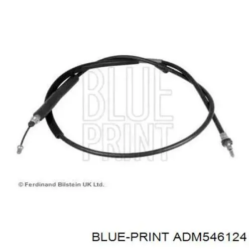 ADM546124 Blue Print cable de freno de mano trasero derecho
