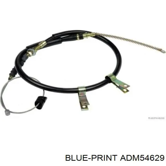 BKB1195 Borg&beck cable de freno de mano trasero izquierdo