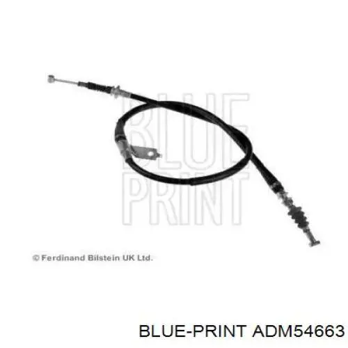 Cable de freno de mano trasero derecho 220284 Adriauto