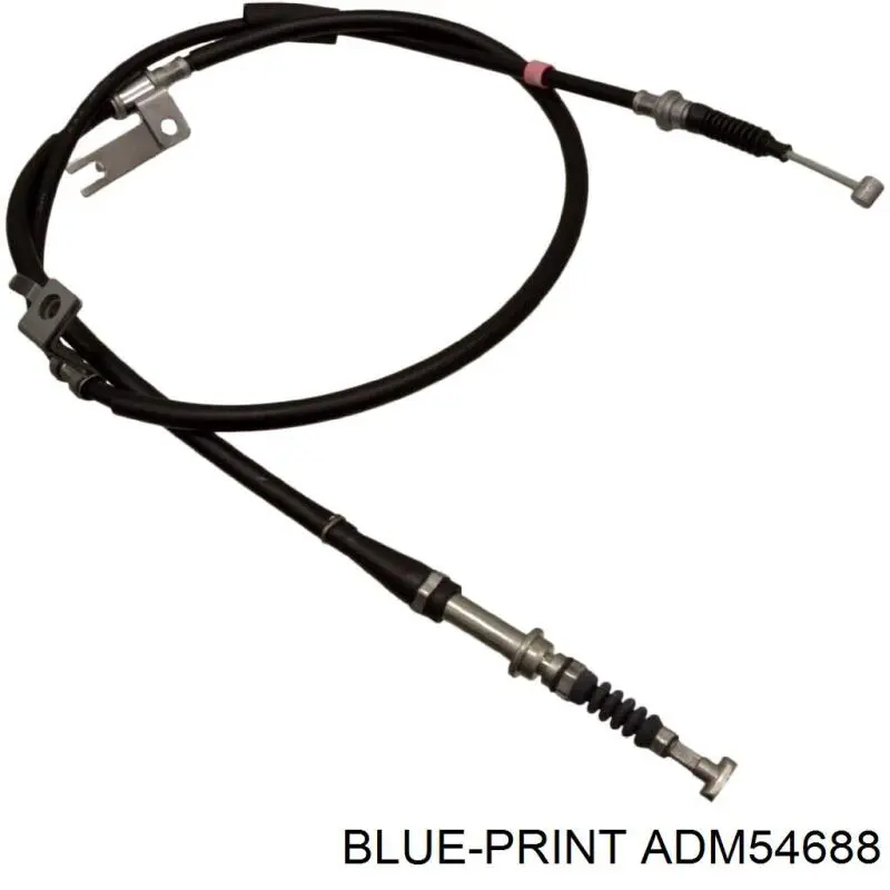ADM54688 Blue Print cable de freno de mano trasero derecho
