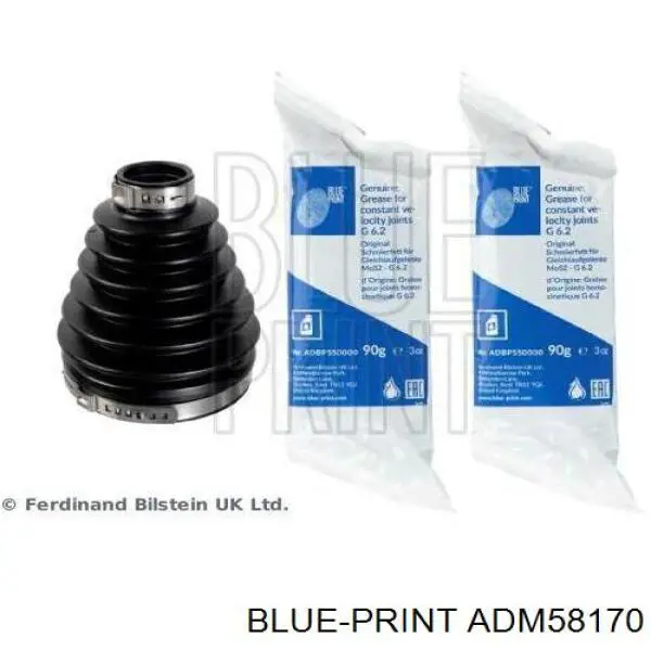 Semieje delantero izquierdo Blue Print ADM58170 precio, desde 33,31 EUR