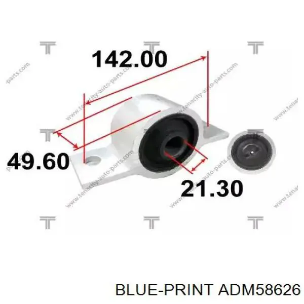 ADM58626 Blue Print rótula de suspensión inferior