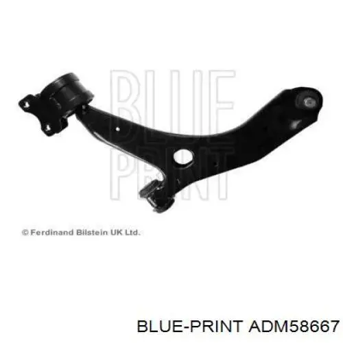 ADM58667 Blue Print barra oscilante, suspensión de ruedas delantera, inferior izquierda