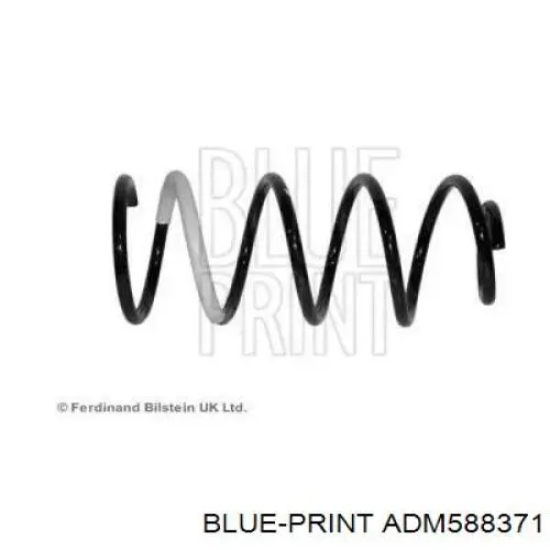 ADM588371 Blue Print muelle de suspensión eje delantero