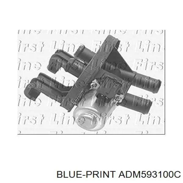 Válvula de calefacción Ford 1014585