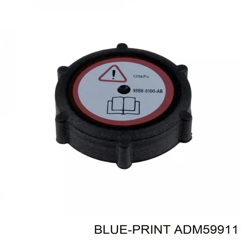 ADM59911 Blue Print tapón, depósito de refrigerante