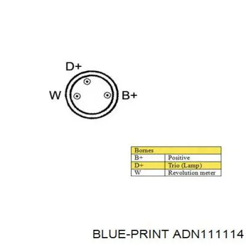 Alternador CAL45106AS Casco