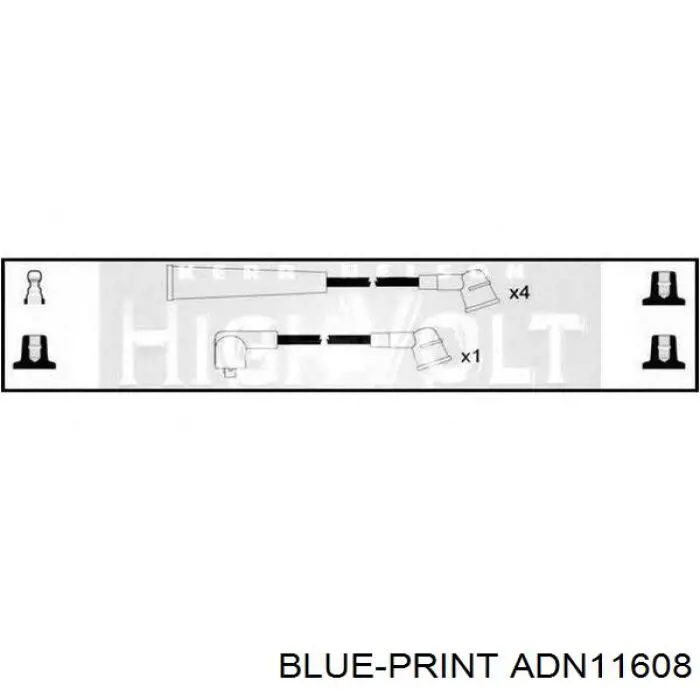 ADN11608 Blue Print cables de bujías